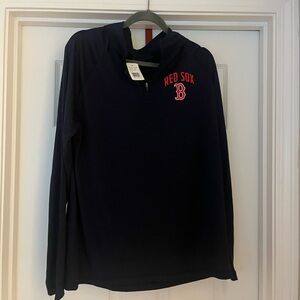 NWT Genuine Merchandise Red Sox Quarter Zip